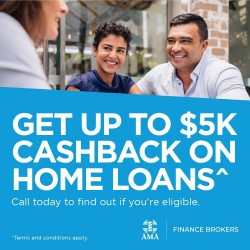 AMA (WA) - Get up to $5K Cashback on Home Loans^