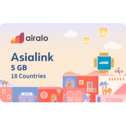 Airalo Asia 5GB Data eSIM