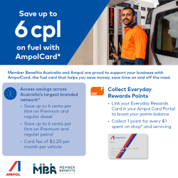 AMA NT Members can save up to 6cpl on fuel with AmpolCard*