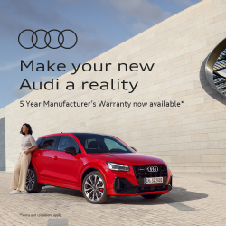 Audi Australia - 5 Year Manufacturer’s Warranty now available