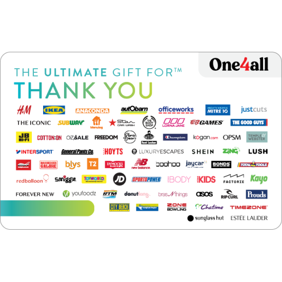 Ultimate Thank You eGift Card - $100