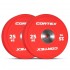 Lifespan Fitness CORTEX Competition 25kg Bumper Plate (Pair)
