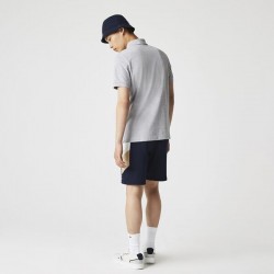 Lacoste Paris Regular Fit Stretch Polo Mens - Silver Chine