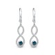 Wellington Jeweller - Infinity Triplet Opal Earrings